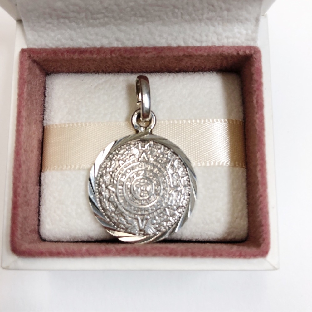 Mexican silver pendant.